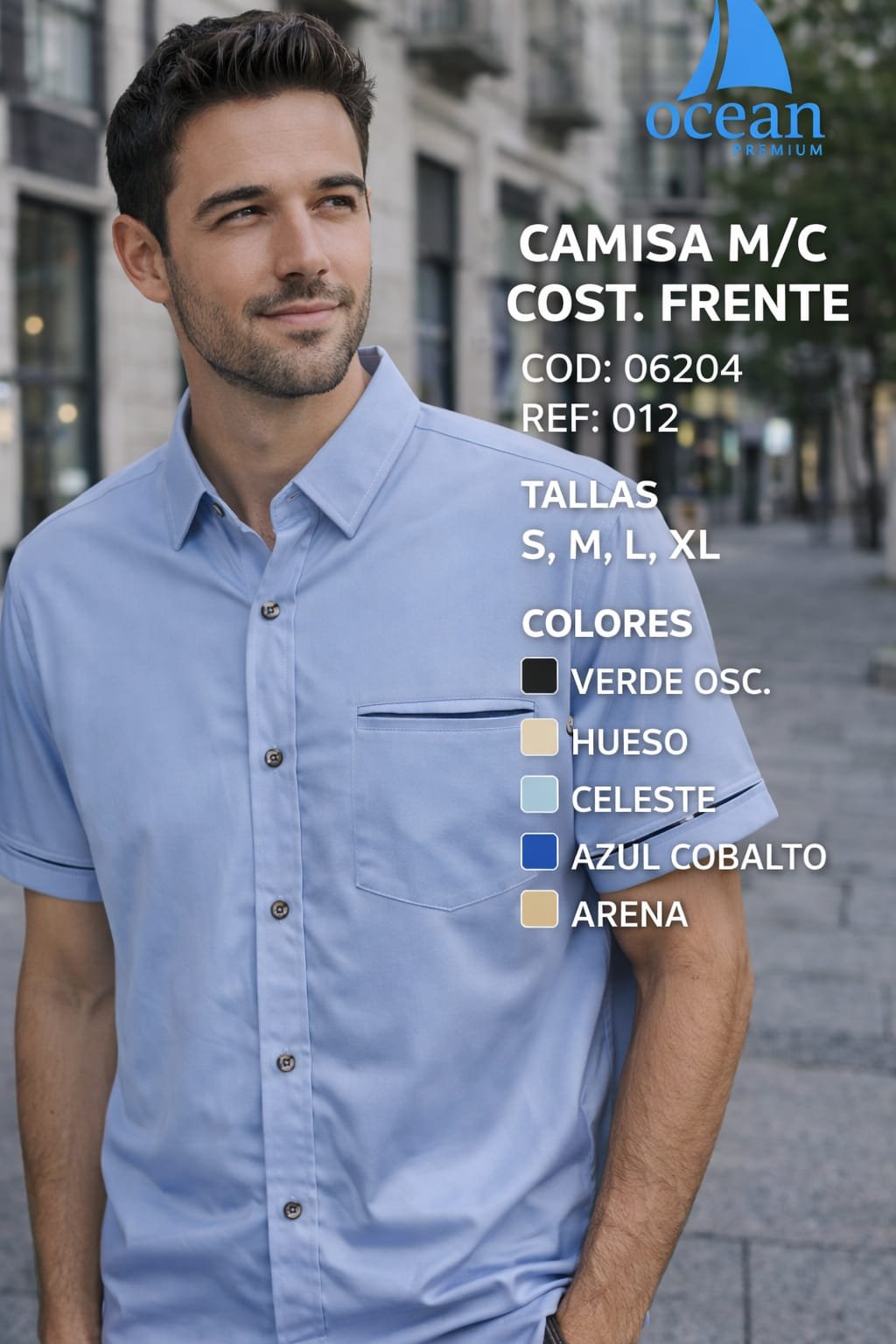 Camisa Manga Corta